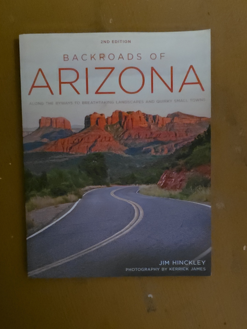 Backroads of Arizona Photography Book - Orange, Blue